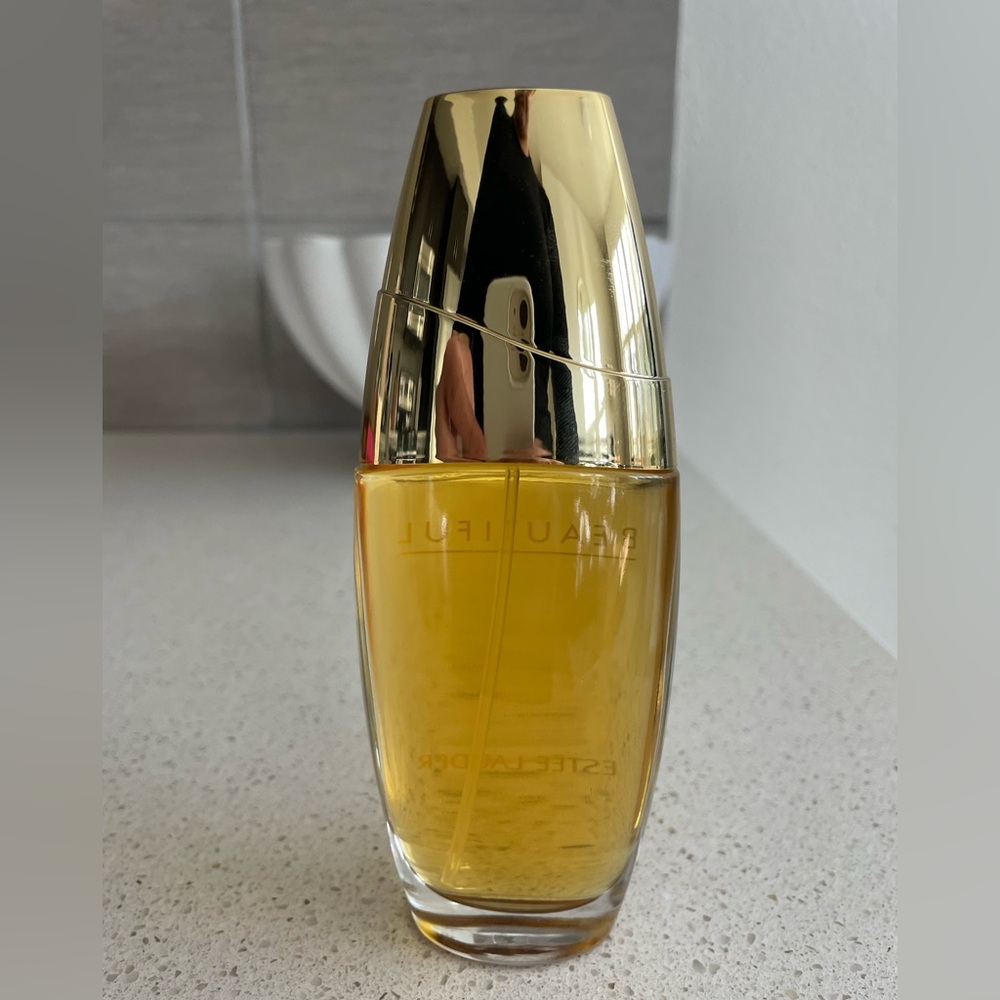 Estee Lauder Beautiful Perfume with Gold Cap - Picture 3 of 5